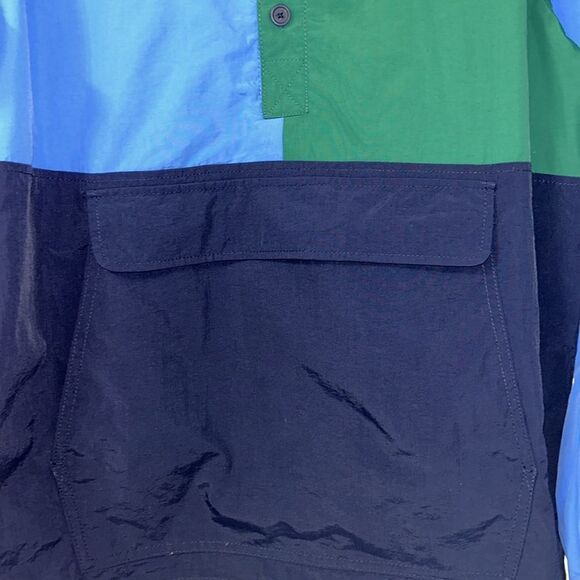 Club Room Men’s Color block Nylon Lightweight Windbreaker Jacket(Size Medium) - Picture 6 of 9